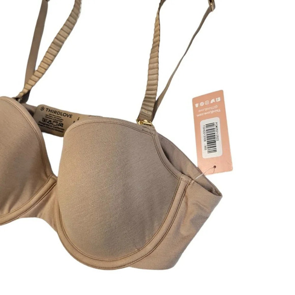 Third Love 24/7 Classic Nursing Bra  Nude Size 36B - Picture 6 of 9